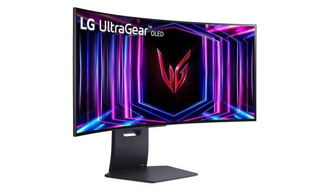 LG Монітор 34" 34GS95QE-B 2xHDMI, DP, USB, Audio, OLED, 3440x1440, 240Hz, 0.03ms, DCI-P3 98.5%, G-SYNC, FreeSync, AdaptiveSync, HAS, DisplayHDR True Black 400 (384199) 34GS95QE-B.ADRZ фото