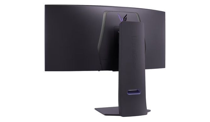 LG Монітор 34" 34GS95QE-B 2xHDMI, DP, USB, Audio, OLED, 3440x1440, 240Hz, 0.03ms, DCI-P3 98.5%, G-SYNC, FreeSync, AdaptiveSync, HAS, DisplayHDR True Black 400 (384199) 34GS95QE-B.ADRZ фото