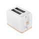 Тостер ARDESTO T-F420WWD, 800Вт, металл, 2 слота, белый (376948) T-F420WWD