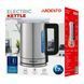 Электрочайник ARDESTO EKL-FD700SS 1.7л/2200Вт/strix контроль/нерж. сталь/поддержка температуры/серебристый (354618) EKL-FD700SS