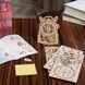 Дерев'яний механічний 3D конструктор Ugears Вінтажний будильничок (70163) dt_93630