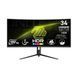 Монітор VA 34" UWQHD (3440 x 1440) Curved 1500R 1ms 180Hz 178/178 2*HDMI/DP MSI MAG 342CQR E2 3728830