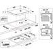 Whirlpool Варильна поверхня індукційна WBB8360NE (355854) WBB8360NE