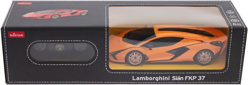 Машинка Rastar Lamborghini Sian 1:24 Помаранчевий