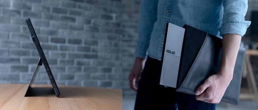 ASUS Монітор портативний 14" ProArt PA148CTV mHDMI, 2xUSB, MM, IPS, sRGB 100%, Touch, Case (338789) 90LM06E0-B01170 фото