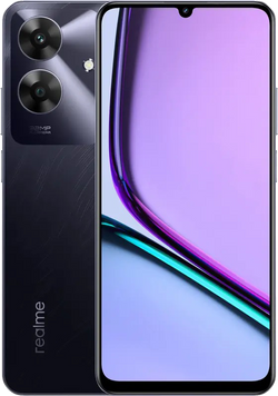 Смартфон Realme Note 60 4/128Gb Marble Black (7077259) RMX3933 4/128 black фото