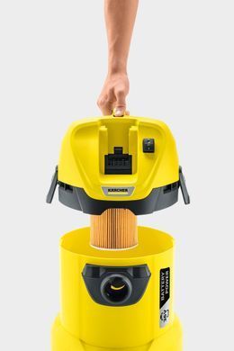 Karcher Пылесос профессиональный аккумуляторный WD 3 Battery 36В, контейнер 17л, 5.2кг, без АКБ и ЗП 1.629-910.0 фото