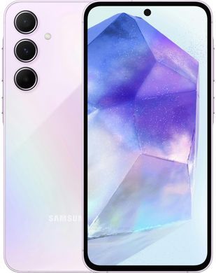 Samsung Смартфон Galaxy A55 5G (A556) 6.6" 8/128ГБ, 2SIM, 5000мА&bull;год, бузковий (375798) SM-A556BLVAEUC фото