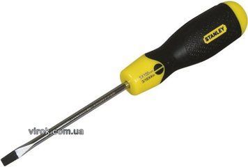 Отвертка плоская STANLEY "Cushion Grip": шлиц SL5 x 100 мм DW
