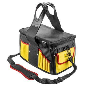 Сумка для інструментів TOPEX 79R410, нейлонова, 28 карманів, 41x23x23 см, посилене дно
