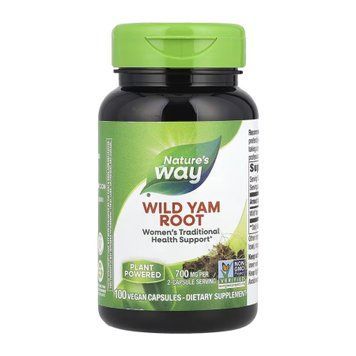 Wild Yam - 100 vcaps Nature's Way