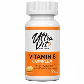 Vitamin B complex - 90 softgels Вітамін B Комплекс (Софтгель) &mdash; Енергія та нерви