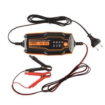 Зарядное устройство для аккумуляторов Neo Tools 11-890, 12В, 2 А/35 Вт (AGM, GEL) 11-890 фото