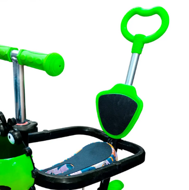 Самокат дитячий X-TREME KS-705-5W зелений, з захисним кільцем