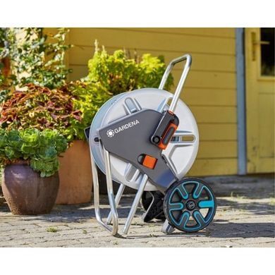 Візок для шланга GARDENA AquaRoll M Metal SET 18542-20.000.00 фото