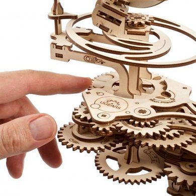 Дерев'яний механічний 3D конструктор Ugears Механічний Телурій (70167) dt_93633 фото