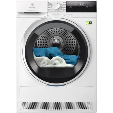 Electrolux Сушильна машина тепловий насос, 9кг, A+++, 64см, дисплей, інвертор, білий (380752) EW7D394UU фото