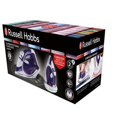Утюг Russell Hobbs 23300-56 SUPREME STEAM CORDLESS 23300-56 фото