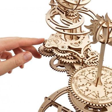 Дерев'яний механічний 3D конструктор Ugears Механічний Телурій (70167) dt_93633 фото