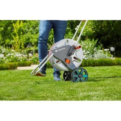 Візок для шланга GARDENA AquaRoll M Metal SET 18542-20.000.00 фото
