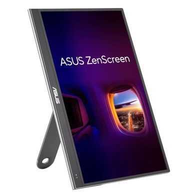 ASUS Монітор портативни 15.6" ZenScreen MQ16AHE mHDMI, USB-C, OLED, 1ms, DCI-P3 100%, HDR10, Cover (381191) 90LM07SV-B02170 фото