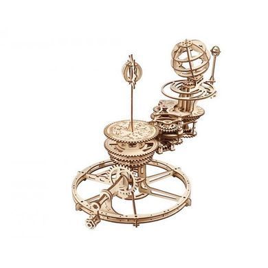 Дерев'яний механічний 3D конструктор Ugears Механічний Телурій (70167) dt_93633 фото