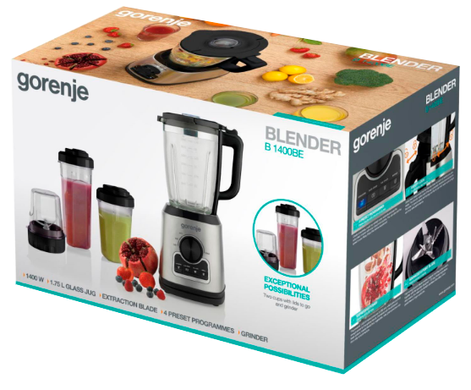 Стаціонарний блендер Gorenje B1400BE (7032550) 741571 фото