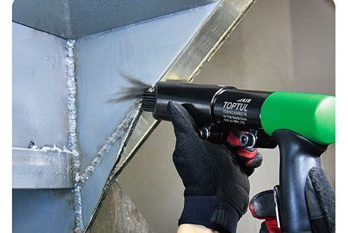 Молоток голчастий пневматичний пістолетного типу TOPTUL KAHB3718