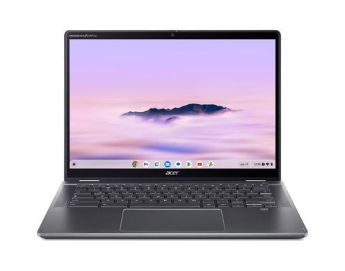 Acer Ноутбук Chromebook Plus Spin 514 CP514-4HN 14" WUXGA IPS Touch, Intel 5-120U, 8GB, F256GB, UMA, ChromeOS, сірий (382270) NX.KYQEU.002 фото