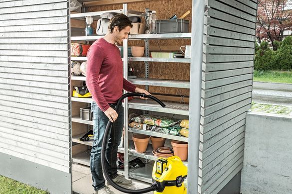 Karcher Пылесос профессиональный аккумуляторный WD 3 Battery 36В, контейнер 17л, 5.2кг, без АКБ и ЗП 1.629-910.0 фото