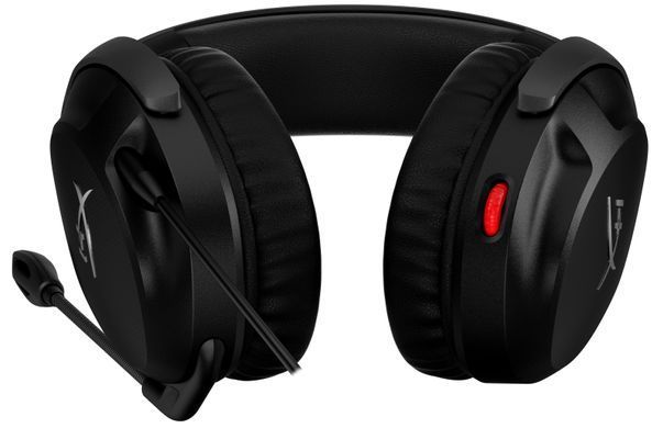 Гарнітура ігрова HyperX Cloud Stinger 2, mini-jack/dual 3.5мм, 2м/0.15м, чорний (360470) 519T1AA фото