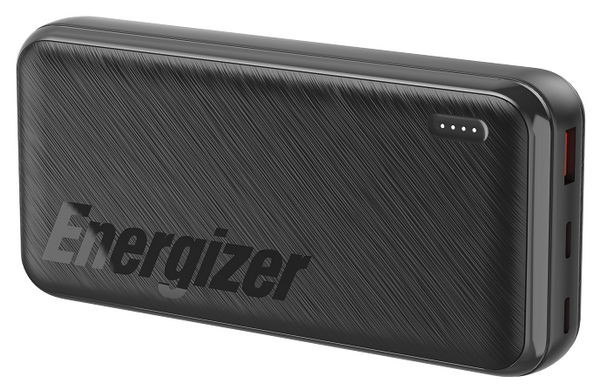 Портативний зарядний пристрій Energizer UE20055PQ - 20000 mAh PD20W + QC22.5W Black (6979980)