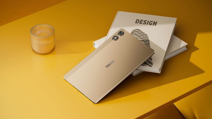 Планшет TECNO MEGAPAD 10 (T1001) 10.1" 4ГБ, 128ГБ, LTE, 7000мА&bull;год, Champagne Gold (385561) 4894947045530 фото