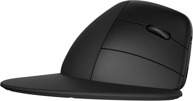HP Мышь 920 Ergonomic Vertical, USB-A/WL/BT, чёрный 6H1A4AA фото