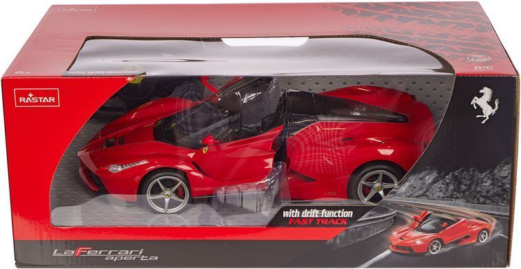 Машинка Rastar Ferrari LaFerrari Aperta на радіокеруванні. 1:14. Червоний