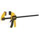 Струбцина L триггерная с максимальным усилием сжатия 135 кг. DeWALT DWHT0-83194 DWHT0-83194