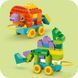 Конструктор LEGO DUPLO Town Динозаври на колесах 3 в 1, 108 деталей (10451)