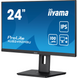 23.8" 16:9 IPS РК монітор, 1920х1080, 0.4 мс (MPRT), 100 Гц, FreeSync, 1xHDMI/1xDP/4xUSB 3.2, SP 2x2 IIYAMA XUB2492HSU-B6 3722950