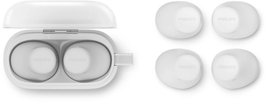 Наушники TWS Philips TAT2149 BT 5.4, IPX4, SBC, Touch control, Mic, Белый TAT2149WT/00 фото