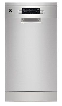 Посудомийна машина Electrolux, 10компл., A++, 45см, дисплей, інвертор, 3й кошик, нерж SMM43201SX фото