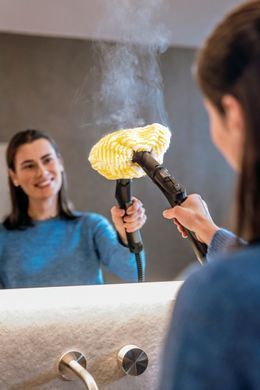 Пароочисник Karcher SC 5&nbsp;EasyFix&nbsp;Iron, 2250Вт, 1500мл, 4.2Бар, праска,швабра, білий (386123) 1.512-661.0 фото