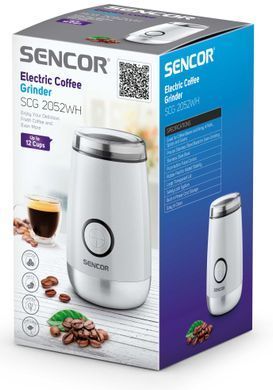 Кофемолка Sencor SCG 2052WH (6552056) 41006005 фото