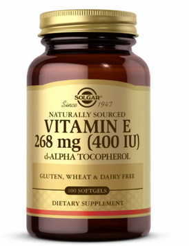 Vitamin E 400 IU d-Alpha Tocopherol - 100 Softgels
