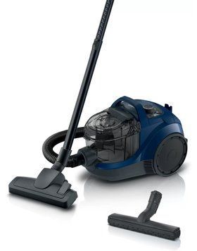 Bosch Пилосос контейнерний, 550Вт, НЕРА13, синій (358393) BGS21X320 фото