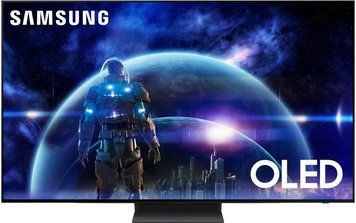 Samsung Телевизор 48" OLED 4K UHD 100Hz(144Hz) Smart Tizen Black QE48S90DAEXUA фото