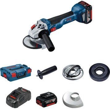Угловая шлифмашина аккумуляторная Bosch GWS 18V-10 Li-ion 18 В мала(06019J4004) 06019J4004 фото