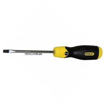 Отвертка плоская STANLEY "Cushion Grip": шлиц SL6,5 x 150 мм DW
