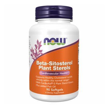 Бета-ситостерин рослинні стероли (Beta-Sitosterol Plant Sterols) 90 капсул