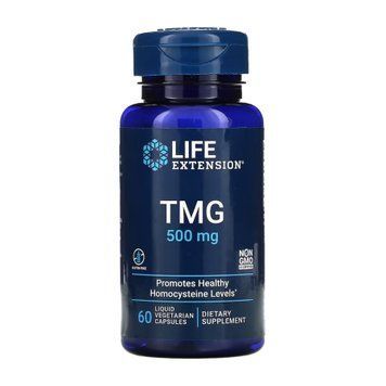 TMG 500 mg - 60 liquid vcaps Life Extension