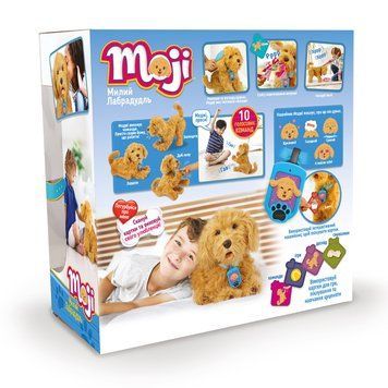 Интерактивная игрушка MY FUZZY FRIENDS &ndash; ЛАБРАДУДЕЛЬ MOJI (украинский и английский) 18207-UKR-ENG фото